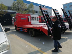 東風多利卡150馬力挖機平板拖車 廠家直銷，實力價格解析